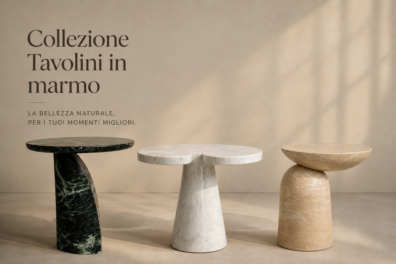Tavolini in marmo
